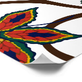 Orientale motieven. Naadloos patroon met prachtig  Poster (Hoek)