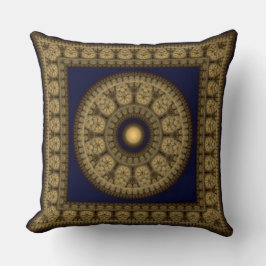 Orientale mozaïekomp mandala kussen