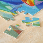 Orientale nativiteitsscène, Mary, Jezus Legpuzzel (Zijkant)