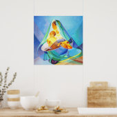 Orientale nativiteitsscène, Mary met Jezus, Poster (Keuken)
