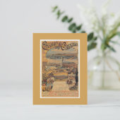 Orientale spoorwegen 1890 naar Constantinopel Briefkaart (Staand voorkant)