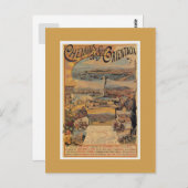 Orientale spoorwegen 1890 naar Constantinopel Briefkaart (Voorkant / Achterkant)