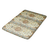 Orientale tapeklek in lichte kleuren badmat (Gekanteld)