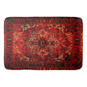 Orientale tapes - vetgedrukt design in warme kleur badmat (Voorkant)