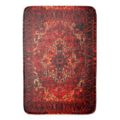 Orientale tapes - vetgedrukt design in warme kleur badmat (Voorkant Verticaal)