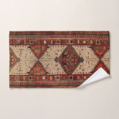 Orientale tapijten, ontworpen voor sinaasappel en  bad handdoek (Handdoek)