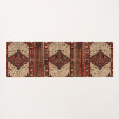 Orientale tapijten, ontworpen voor sinaasappel en  yogamat (Achterkant (horizontaal))