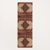 Orientale tapijten, ontworpen voor sinaasappel en  yogamat (Achterkant)