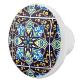 💙 Orientale tegels, Azulejos Keramische Knop (Rechts)