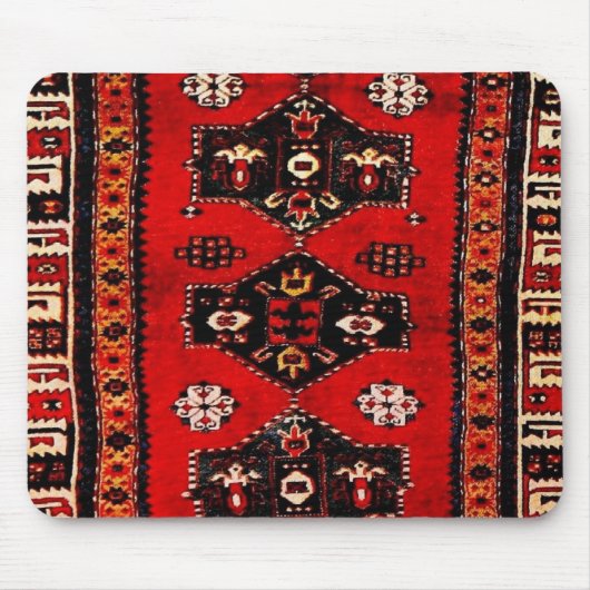 Orientale tribale tapijtpatroon muismat (Voorkant)