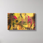 Orientale verf. Japanse stijl Canvas Afdruk (Voorkant)