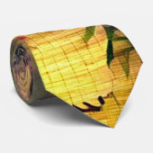 Orientale verf. Japanse stijl Stropdas (Opgerold)