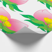 Orientale vruchten en bloemen cadeaupapier