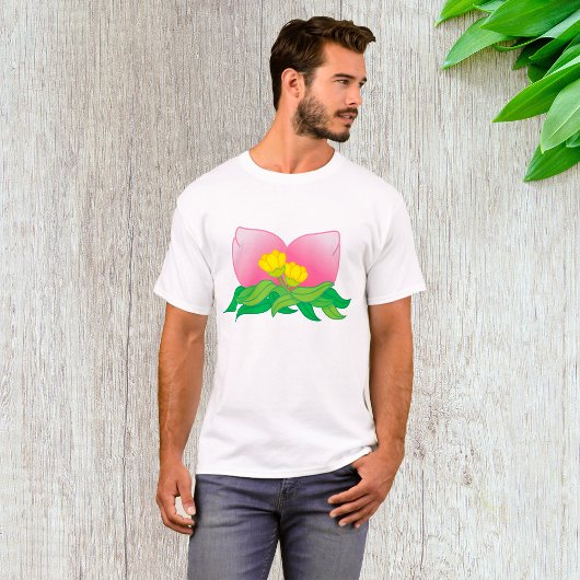 Orientale vruchten en bloemen t-shirt