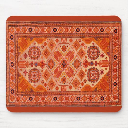 orientalischer türkischer Teppich Mousepad Muismat (Voorkant)