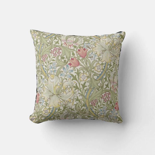 Orientalist W.Morris Edition Pillow - Leaves 2 Kussen (Voorkant)