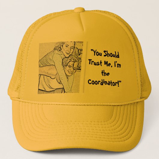 Oriëntatie 09 trucker pet (Voorkant)