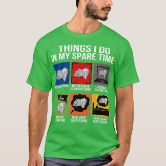 Oriëntatieloopbaan: vrije tijd om oriëntatieloopba t-shirt