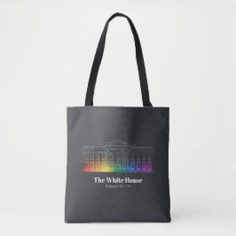 Oriëntatiepunten in licht | Het Witte Huis Tote Bag
