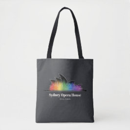 Oriëntatiepunten in licht | Sydney Opera House Tote Bag