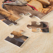 Oriëntatiepunten van het sultanaat Oman Legpuzzel (Zijkant)