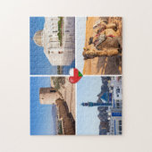 Oriëntatiepunten van het sultanaat Oman Legpuzzel (Verticaal)