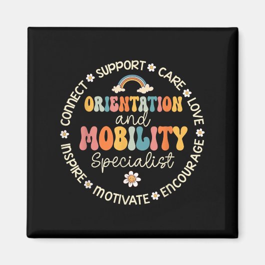 Orientation And Mobility Specialist Week Back To S Magneet (Voorkant)