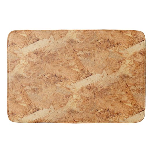 oriented strand board - OSB naadloos patroon Badmat (Voorkant)