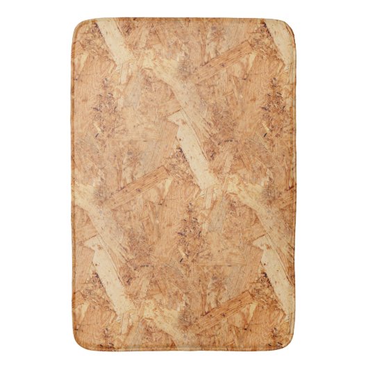 oriented strand board - OSB naadloos patroon Badmat (Voorkant Verticaal)
