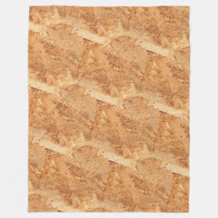 oriented strand board - OSB naadloos patroon Fleece Deken