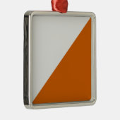 Orienteering Metalen Ornament (Rechts)