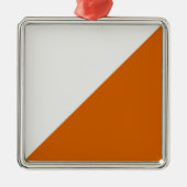 Orienteering Metalen Ornament (Voorkant)