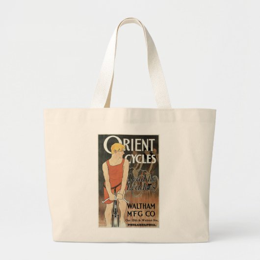 Oriënterende fietsen grote tote bag (Voorkant)