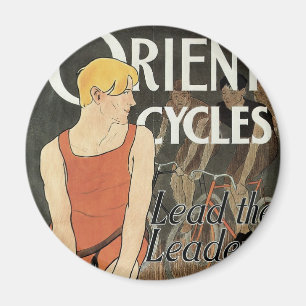 Oriënterende fietsen magneet