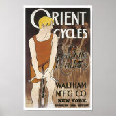 Oriënterende fietsen poster (Voorkant)