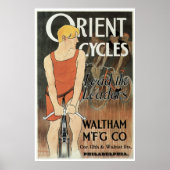 Oriënterende fietsen poster (Voorkant)