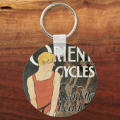 Oriënterende fietsen sleutelhanger (Voorkant)