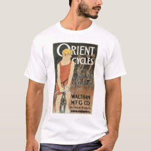 Oriënterende fietsen t-shirt