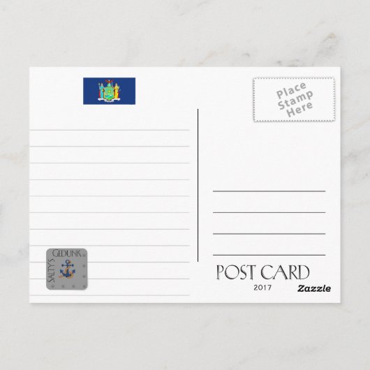 ORIËNTPUNT LICHT - New York Briefkaart (Achterkant)