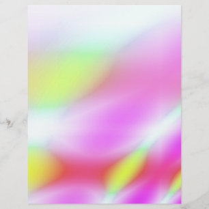 Origamarapier, Abstracte kleuren, roze, geel, rood Flyer