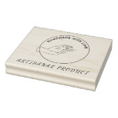 Origami aangepaste handgemaakte grote rubberen ste rubberstempel (Stempel)