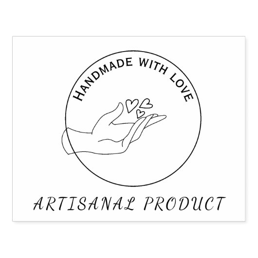 Origami aangepaste handgemaakte grote rubberen ste rubberstempel (Afrduk)