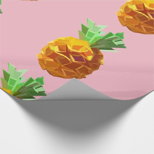 Origami ananas inpakpapier (Hoek)