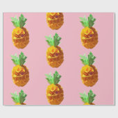 Origami ananas inpakpapier (Vlak)