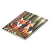 Origami Art - Duo van Wildernis: Vossen Notitieblok (Linkerzijde)