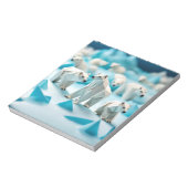 Origami Art-Icy Onschuld: Speelse Baby Polar Beren Notitieblok (Linkerzijde)