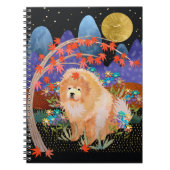 ORIGAMI AUTUMN Chow spiral notitieboek (Voorkant)