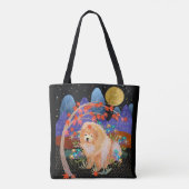 ORIGAMI AUTUMN Chow tas of crossbody bag (Achterkant)