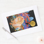 ORIGAMI AUTUMN stickers van de Rechthoek van de Ka (Envelop)