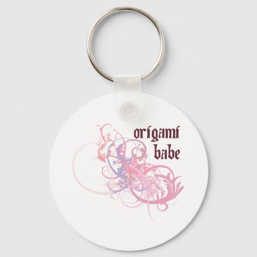 Origami Babe Sleutelhanger (Voorkant)